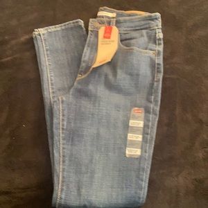 Levis 721 high rise skinny jeans dark wash size 28
